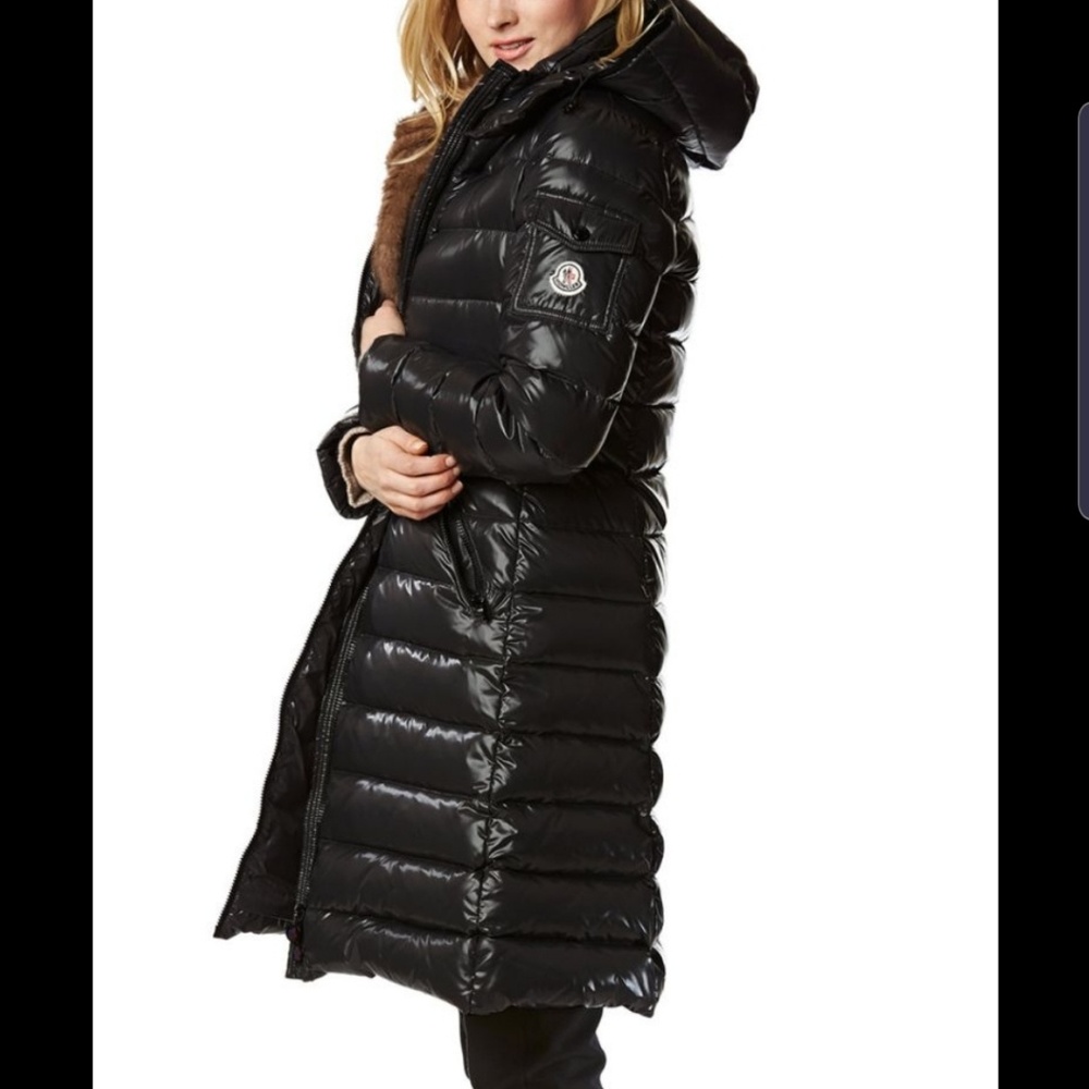 Moncler Moka Size 1 Black Down Jacket